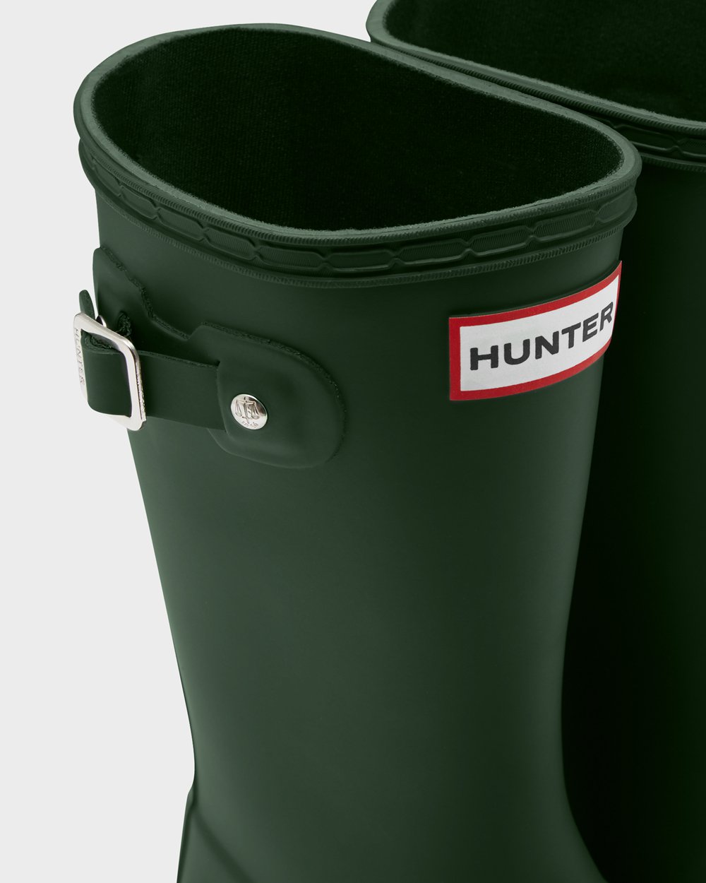 Galochas Hunter Criança Verdes - Original Big - 81RZBSEFU